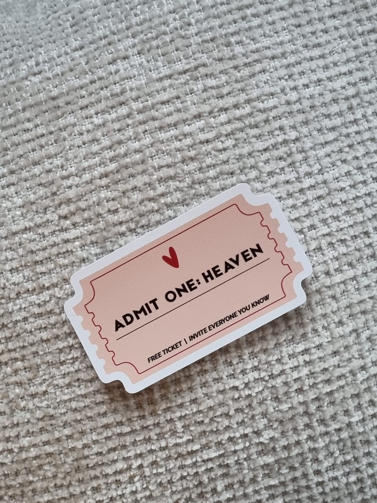 Admit One